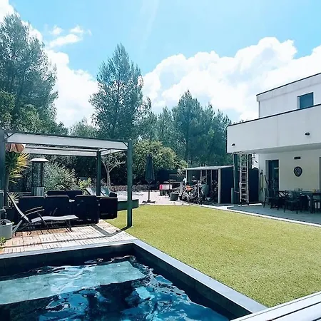 Contemporaine F5 Cote Azur Calme Villa *